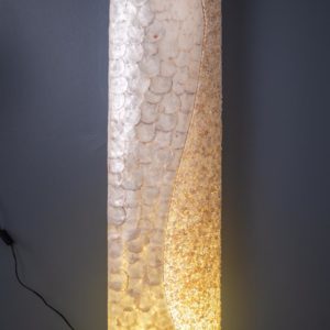 Colonne Lampe Coquillage